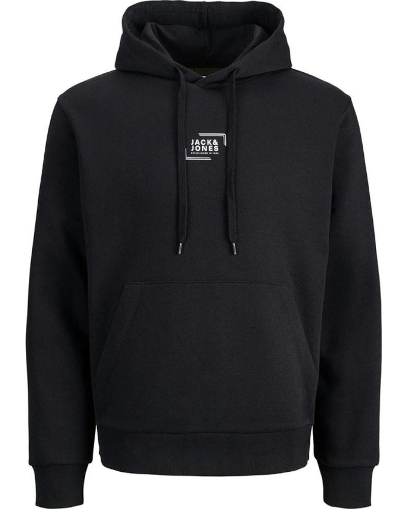 JACK AND JONES SUDADERA JACK JONES CORP GRAPHIC – NEGRO BLACK