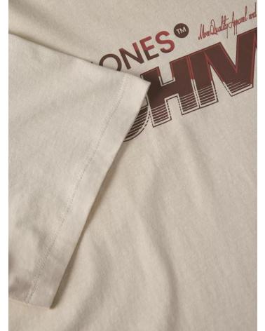 JACK AND JONES CAMISETA JACK JONES JJBRAT TEE SS CREW NECK – MOONBEAM BEIGE
