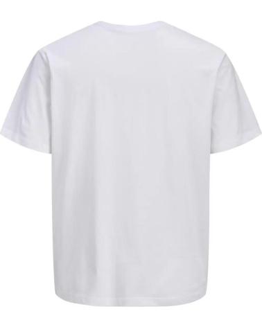 JACK AND JONES CAMISETA JACK JONES JJBRAT TEE SS CREW NECK PARA HOMBRE BLANCO