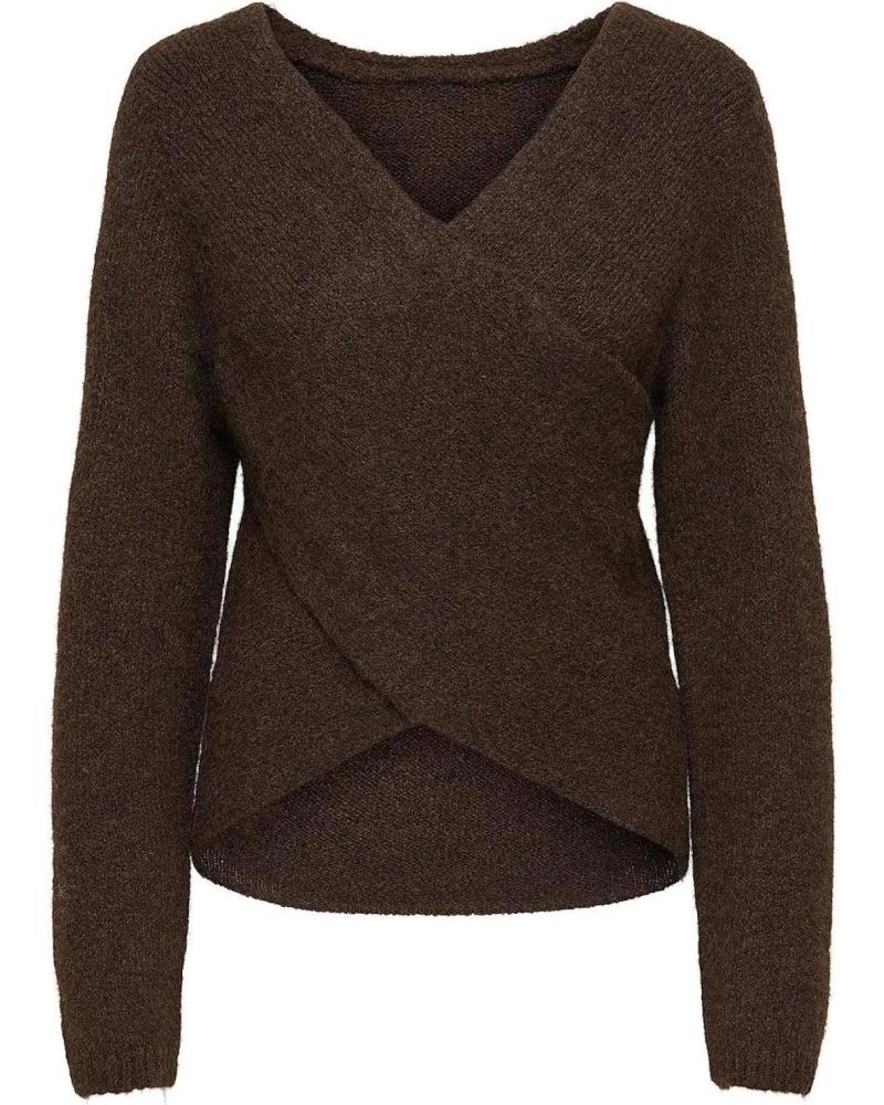 ONLY JERSEY MUJER 15376349 MARRóN