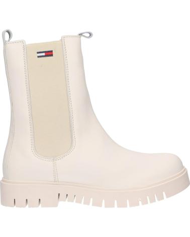 Stivali per Donna TOMMY HILFIGER EN0EN01990 LONG CHELSEA BOOT YBI IVORY