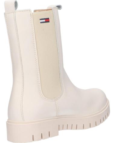 Botas de Mulher TOMMY HILFIGER EN0EN01990 LONG CHELSEA BOOT YBI IVORY