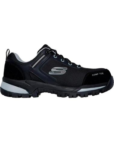 SKECHERS SNEAKERS HOMBRE GATLON - STRIGAX -GRIS NEGRO