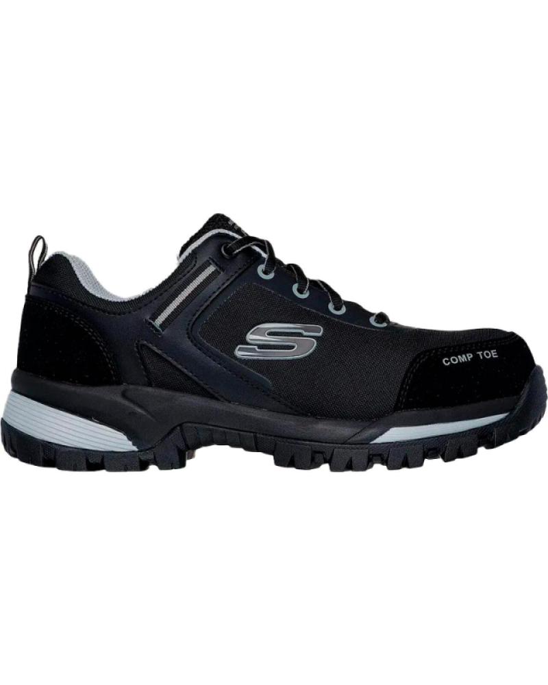 SKECHERS SNEAKERS HOMBRE GATLON - STRIGAX -GRIS NEGRO