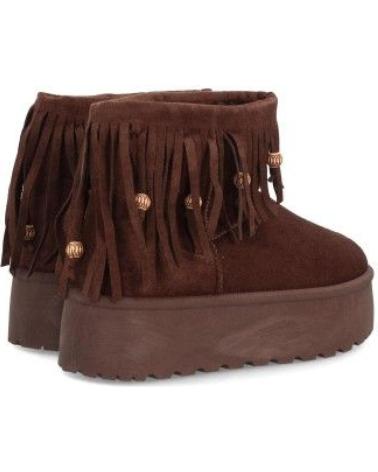 PUNTOSALAO BOTAS AUSTRALIANAS PLATAFORMA CON FLECOS EN CANA DE MUJER CO VARIOS COLORES