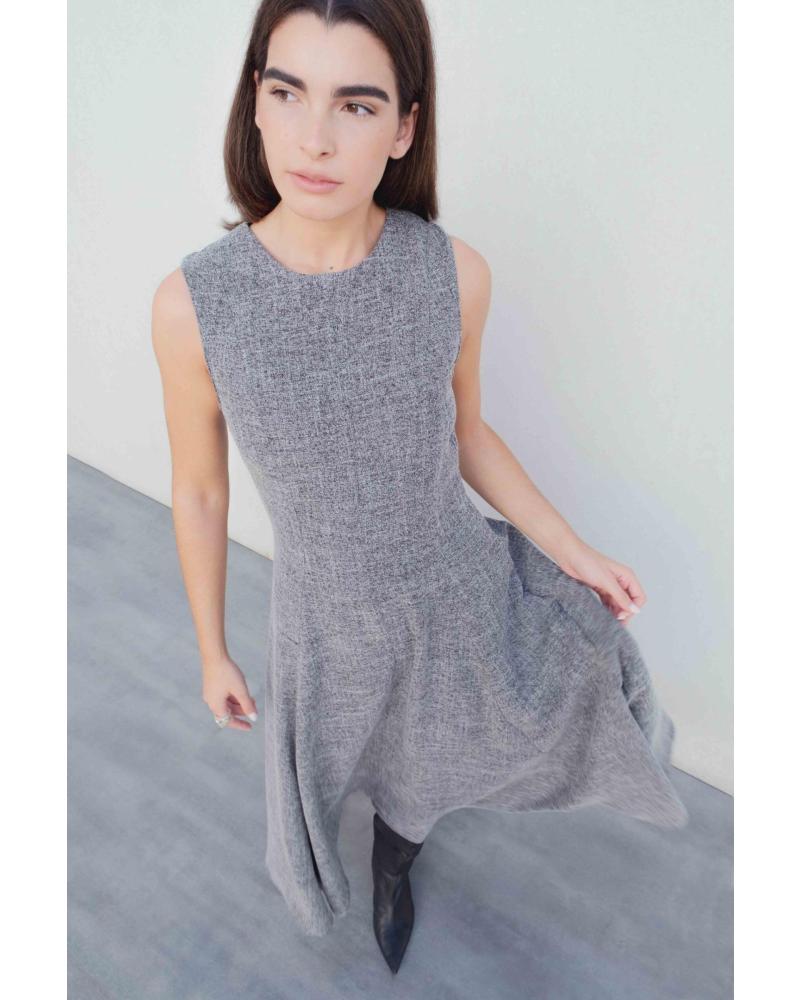 PUNTOSALAO VESTIDO MIDI ESTRUCTURA VARIOS COLORES