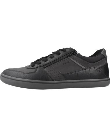 GEOX ZAPATILLAS HOMBRE MODELO U ELVER COLOR NEGRO C9999