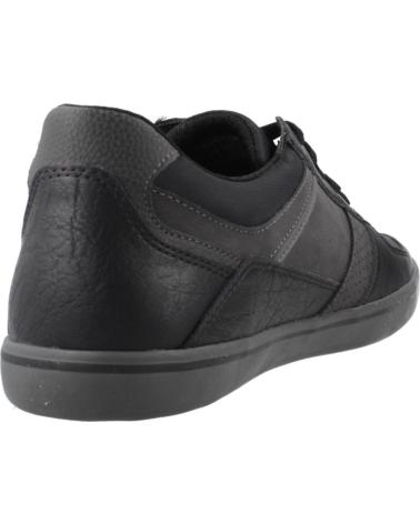 GEOX ZAPATILLAS HOMBRE MODELO U ELVER COLOR NEGRO C9999