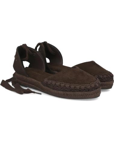 BUBBLE BOBBLE 6018 ALPARGATAS DE CINTAS PLANAS MUJER CAFE