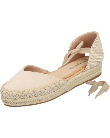 BUBBLE BOBBLE 6018 ALPARGATAS DE CINTAS PLANAS MUJER BEIGE