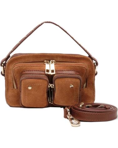 NUNOO BOLSOS MUJER MODELO HELENA MEGAH COLOR MARRON PCNBRW