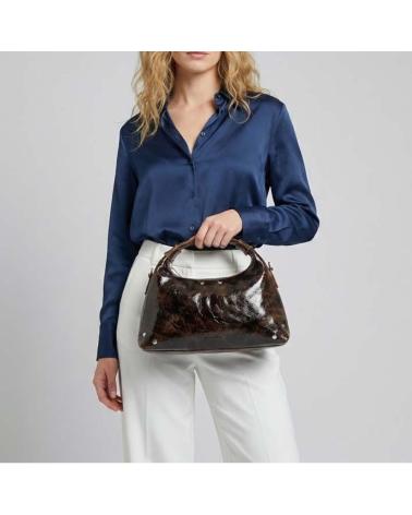 NUNOO BOLSOS MUJER MODELO DANDY PELE COLOR NEGRO BLACK