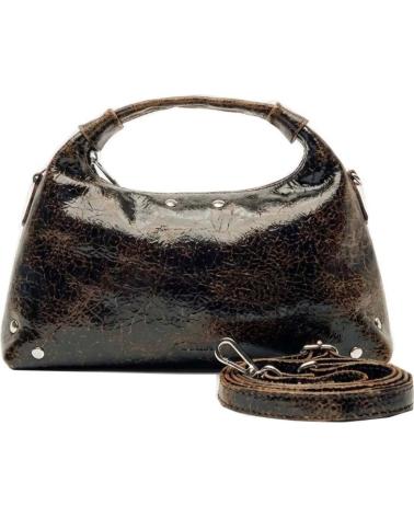 NUNOO BOLSOS MUJER MODELO DANDY PELE COLOR NEGRO BLACK