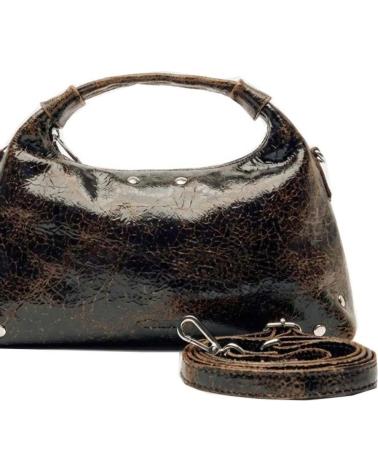 NUNOO BOLSOS MUJER MODELO DANDY PELE COLOR NEGRO BLACK