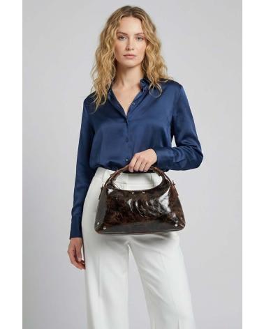 NUNOO BOLSOS MUJER MODELO DANDY PELE COLOR NEGRO BLACK