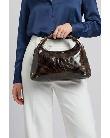 NUNOO BOLSOS MUJER MODELO DANDY PELE COLOR NEGRO BLACK