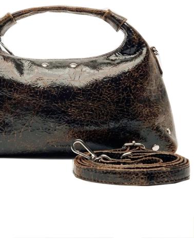 NUNOO BOLSOS MUJER MODELO DANDY PELE COLOR NEGRO BLACK