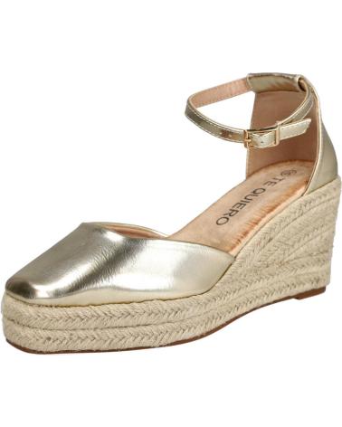 BUBBLE BOBBLE 6006 ALPARGATAS CON CUNA DE ESPARTO ORO