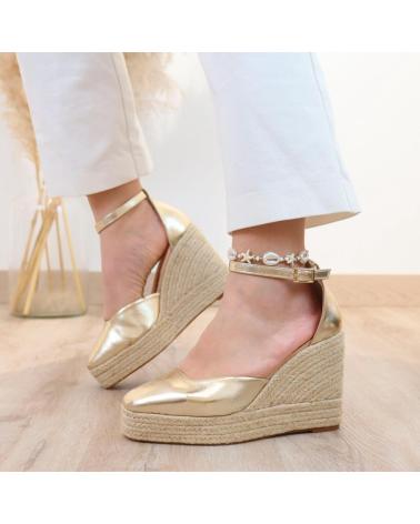 BUBBLE BOBBLE 6006 ALPARGATAS CON CUNA DE ESPARTO ORO