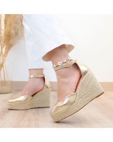 BUBBLE BOBBLE 6006 ALPARGATAS CON CUNA DE ESPARTO ORO