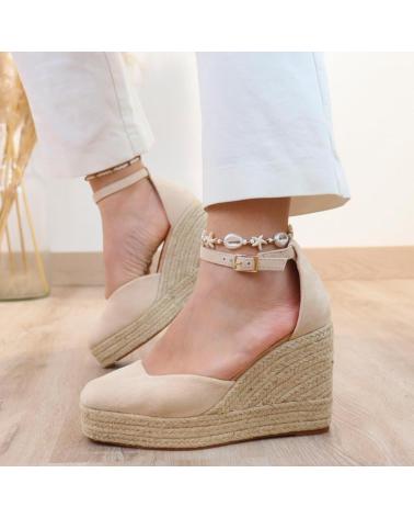 BUBBLE BOBBLE 6006 ALPARGATAS CON CUNA DE ESPARTO BEIGE