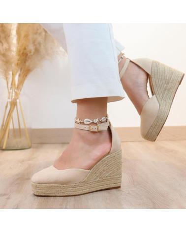 BUBBLE BOBBLE 6006 ALPARGATAS CON CUNA DE ESPARTO BEIGE