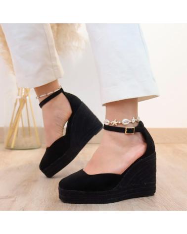 BUBBLE BOBBLE 6006 ALPARGATAS CON CUNA DE ESPARTO NEGRO