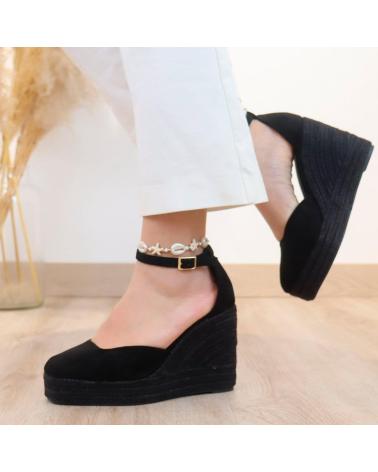 BUBBLE BOBBLE 6006 ALPARGATAS CON CUNA DE ESPARTO NEGRO