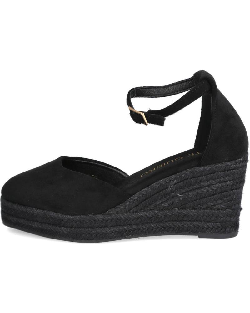 BUBBLE BOBBLE 6006 ALPARGATAS CON CUNA DE ESPARTO NEGRO