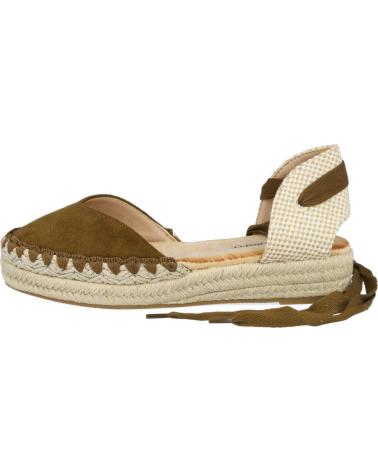 BUBBLE BOBBLE 6018 ALPARGATAS DE CINTAS PLANAS MUJER MARRON