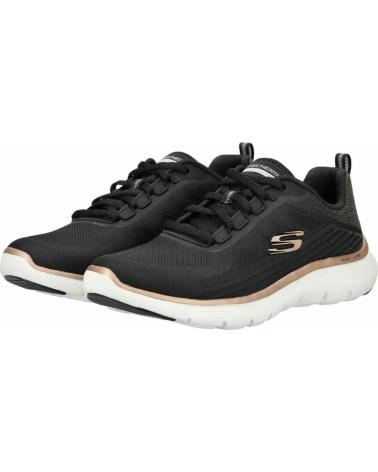 SKECHERS FLEX APPEAL 5 0 ELEGANT GLOW NEGRO