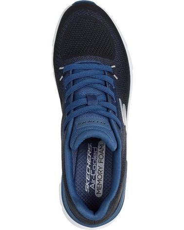 SKECHERS SNEAKERS MUJER PRO-WAVER NEGRO