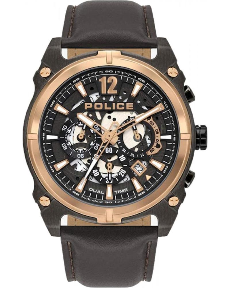 POLICE PL 16020JSUR-61 MARRON