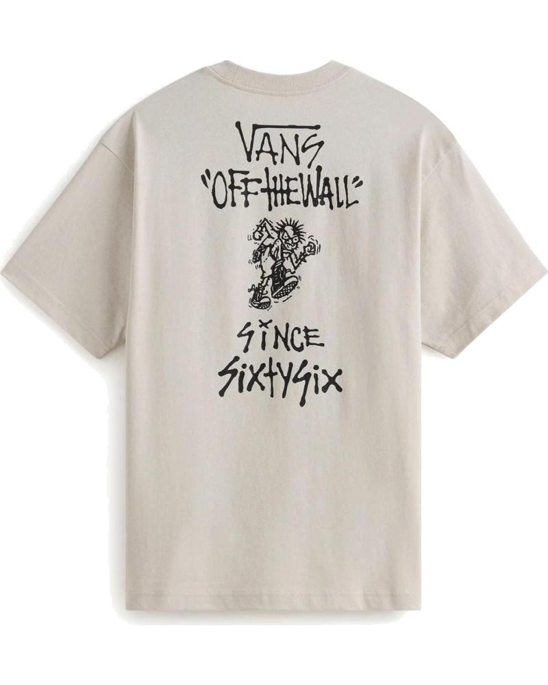 VANS OFF THE WALL CAMISETA VANS STOMPER LOOSE FIT SS TEE TAUPE MIST NAN