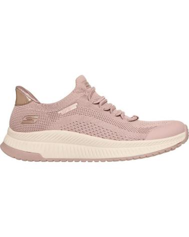 SKECHERS 117743 ZAPATILLAS CASUAL DE MUJER SLIP INS ROSA