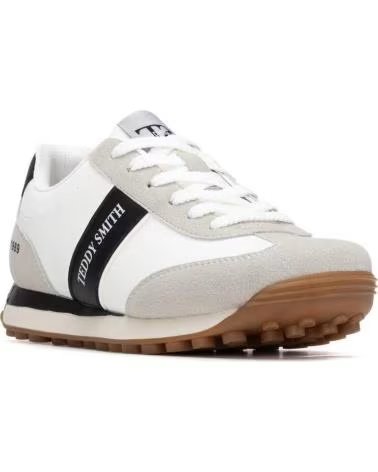 ZAPATILLAS CASUAL TEDDY SMITH 120548 MUJER BLANCO BLANCO