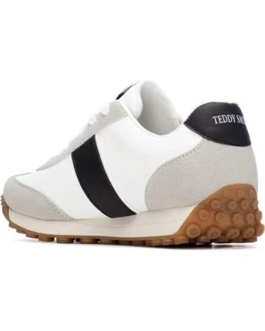 ZAPATILLAS CASUAL TEDDY SMITH 120548 MUJER BLANCO BLANCO