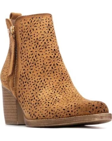 XTI STIVALETTO CAMPER 145037 CAMEL CON NAPPE MARRóN