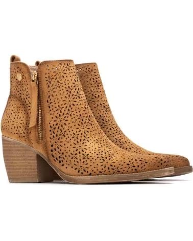 XTI STIVALETTO CAMPER 145037 CAMEL CON NAPPE MARRóN