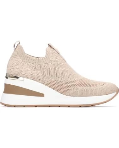XTI ZAPATOS ZAPATOS MUJER ZAPATILLAS BAJAS MODELO 145100 COLOR B BEIGE
