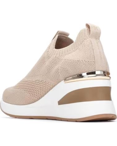 XTI ZAPATOS ZAPATOS MUJER ZAPATILLAS BAJAS MODELO 145100 COLOR B BEIGE