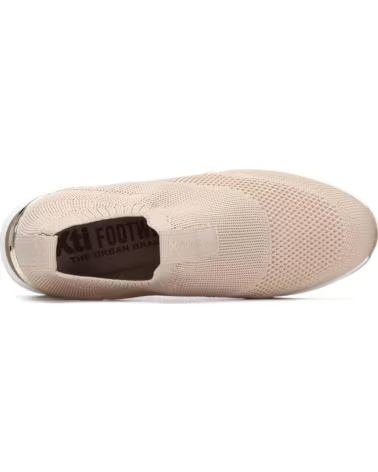 XTI ZAPATOS ZAPATOS MUJER ZAPATILLAS BAJAS MODELO 145100 COLOR B BEIGE