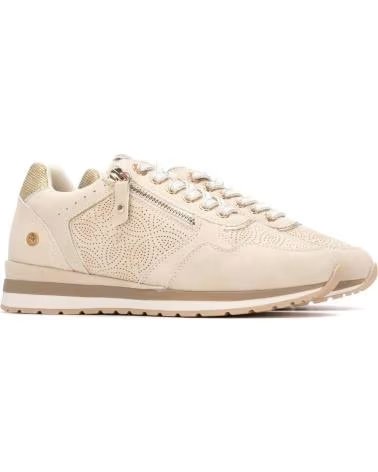 XTI ZAPATILLAS 145163- EN PARA MUJER BEIGE