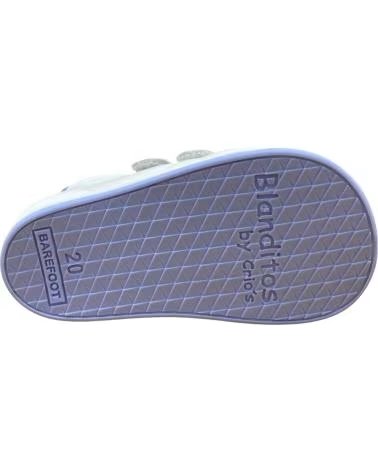 BLANDITOS ZAPATOS NINO MODELO LONDRESBD BOY COLOR BLANCO AZUL26V