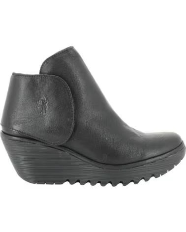 FLY LONDON BOTTINE FEMME YOGI AVEC TALON COMPENSÉ VIOLET MORADO
