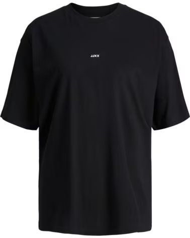 JACK AND JONES CAMISETA DE MANGA CORTA JACKJONES 12205777-BLK EN NEGRO PARA MUJER BLACK-WHIT