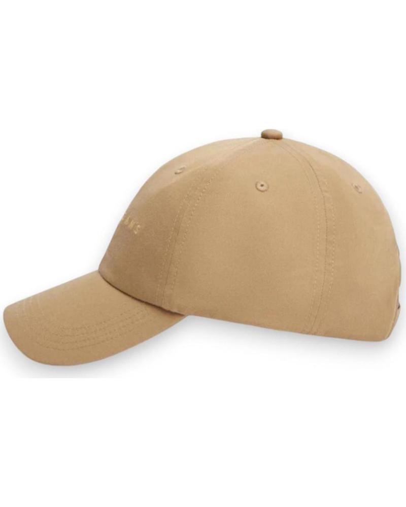 TOMMY HILFIGER LINEAR LOGO 6 PANEL CAP CAMEL
