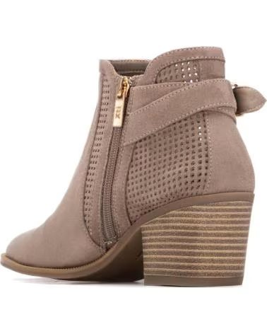 BOTTES XTI MODÈLE 145265 BASSE TIGE FEMME TALON TAUPE TAUPE