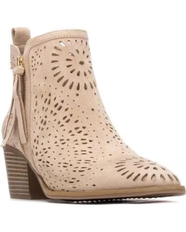 XTI Botines 135-145327 en beige para mujer BEIG