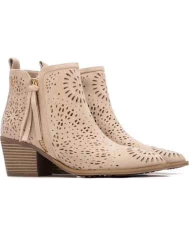 XTI Botines 135-145327 en beige para mujer BEIG